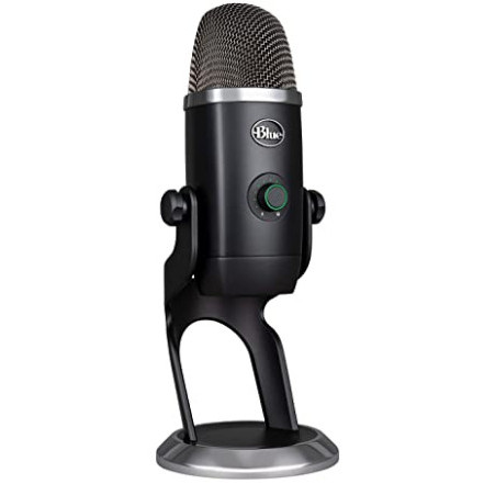 LOGITECH Yeti X Professional USB Microphone for Gaming Streaming and Podcasting-BLACKOUT