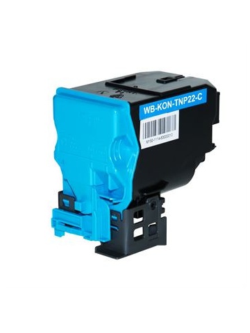 Cartus toner Konica Minolta TNP22C-Konica Minolta C35-6000 pagini-Cyan