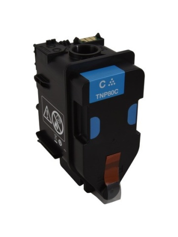 Cartus toner Konica Minolta TNP80C-9000 pagini-Cyan