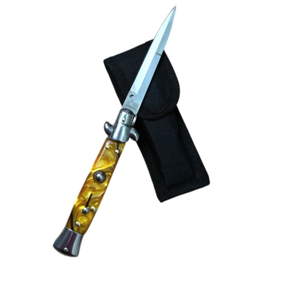 Briceag cu deschidere automata RapidEdge AK026, lama 9.5 cm, design ergonomic, husa protectie inclusa