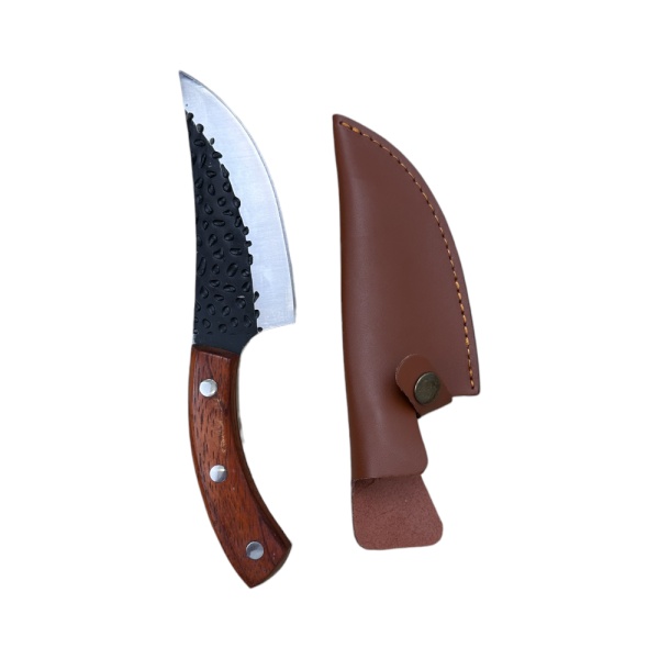 Cutit drumetie full tang in teaca piele 739 KAVI ONE