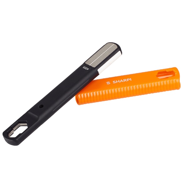 Ascutitor de camp multifunctional SHARPI, 3 granulatii 360/600/1000, orificiu cheie de 10 si 13 mm