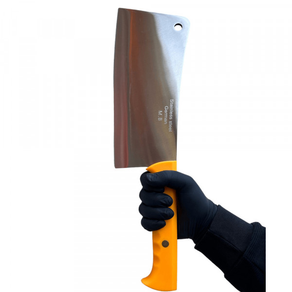 Satar otel inoxidabil cu maner din plastic dur, 44 cm, Germany Steel