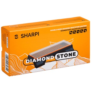 Ascutitor diamantat pentru cutite SHARPI, 2 granulatii ascutire 600/1000, grosiera si fina - Img 3