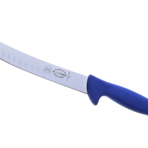 Cutit de macelarie cu alveole, F.Dick ERGOGRIP, lama curbata 26 cm, 8.2425.26K - Img 2