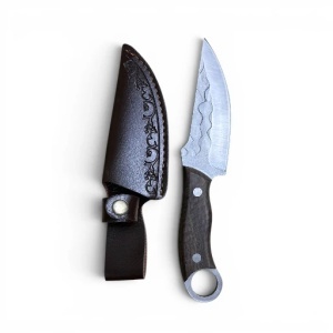 Cutit Hammer outdoor, lama 11 cm, maner lemn, KaviOne
