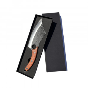Cutit japonez forjat manual cu maner din lemn, 29 cm