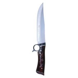 Cutit outdoor full tang Columbia SABER XF81, lama otel inoxidabil 19.5 cm, protectie deget, teaca inclusa - Img 2