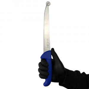 Cutit pentru transat si feliat, lama dreapta 21 cm, F.DICK ERGOGRIP, 8.2006.21