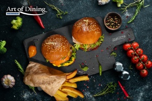 Platou ardezie dreptunghiular cu maner, 38x19cm, Cooking by Heinner - Img 2