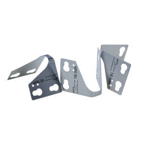 Set 5 lame pentru cutit extragere coaste F.Dick 16 mm