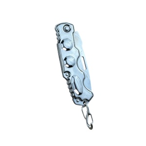 Briceag manual SilverMini, lama otel inoxidabil 6.4 cm, sistem prindere centura - Img 2
