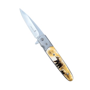 Cutit de buzunar manual GR136 KAVI ONE, lama 8 cm