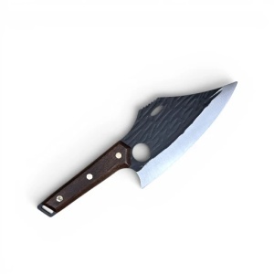 Cutit Ranger outdoor, maner din lemn, lama 17 cm, KingGary
