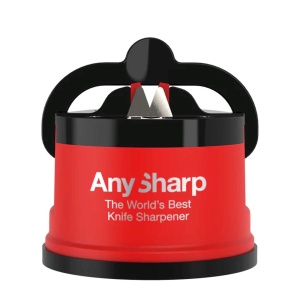 Ascutitor cutite AnySharp "Premium", Light Red - Img 3