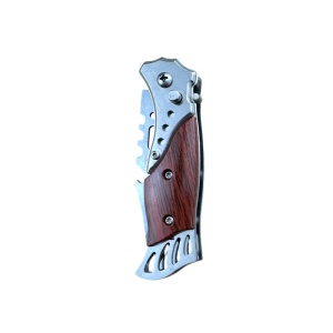 Briceag automat Columbia SCA04, lama otel carbon 6.2 cm, sistem blocare Button Lock - Img 3