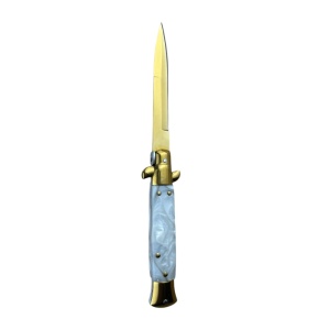 Briceag automat EDGE AKC022, lama 9.5 cm, maner ergonomic, husa protectie inclusa - Img 3