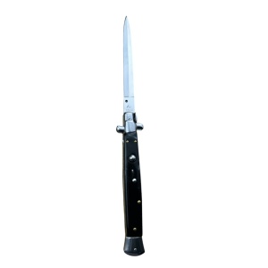 Briceag cu sistem de eliberare rapida AKC038, lama otel inoxidabil 14.6 cm, maner ergonomic negru, husa protectie inclusa - Img 3