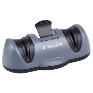 Dispozitiv pentru ascutit cu doua granulatii SHARPI, 360/1000, otel diamantat si ceramica