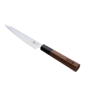 Set 9 cutite pentru bucatarie stil japonez, maner Wa-handle, Inox - Img 6
