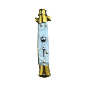 Briceag automat EDGE AKC022, lama 9.5 cm, maner ergonomic, husa protectie inclusa - Img 4