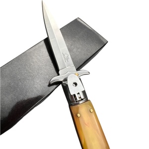 Briceag KC013 FrostBite, sistem automat deschidere, lama 9 cm, husa protectie inclusa - Img 4
