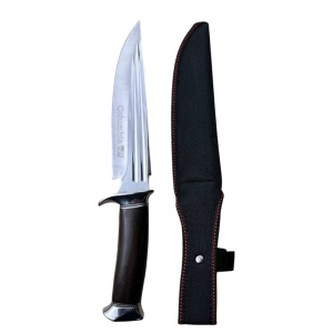 Cutit de vanatoare Columbia SABER, lama fixa 16.7 cm din otel inoxidabil, teaca inclusa pentru protectie - Img 3