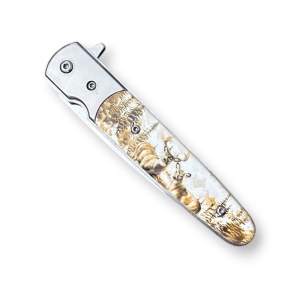 Cutit manual pentru buzunar GR140 KAVI ONE, lama 8 cm - Img 3