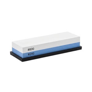 Piatra pentru ascutire manuala, granulatie 240/800, suport antiaderent inclus