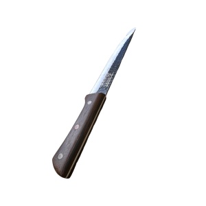 Set 3 cutite cu maner din lemn si un satar otel carbon, RINGEN K - Img 3