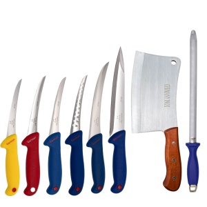 Set cuțite de măcelar, 8 piese, C