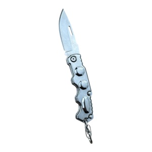 Briceag manual SilverMini, lama otel inoxidabil 6.4 cm, sistem prindere centura - Img 1