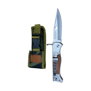 Briceag tactic AK-47CCCP, deschidere automata, lama otel carbon, maner ergonomic, husa protectie inclusa - Img 5