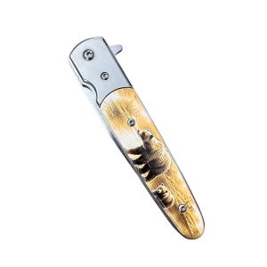 Cutit de buzunar manual GR136 KAVI ONE, lama 8 cm - Img 2