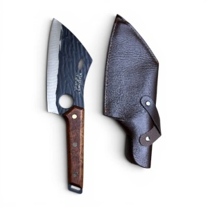 Cutit Forest outdoor, maner lemn, lama 15 cm, KingGary