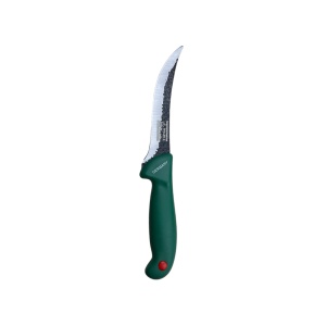 Cutit forjat din otel carbon, lama rigida 15 cm, RINGEN, Verde
