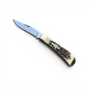 Cutit Grizzly, corn cerb, lama otel inox 6.5 cm, Kavi One