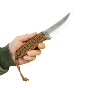 Cutit schelet SNK1 BeaverCraft, lama fixa 11 cm, teaca din piele de vaca - Img 3