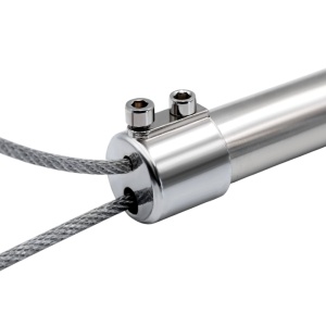 Pachet 2x lasou metalic autoblocant pentru animale, 60 cm, otel inox - Img 4