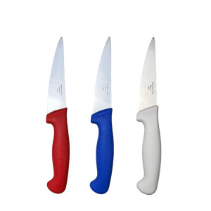 Set 3 cutite universale cu lama dreapta de 13.5 cm, German Steel