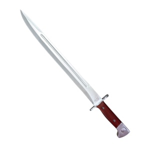 Baioneta AK-47 CCCP, lama 38 cm, full tang, maner lemn - Img 3