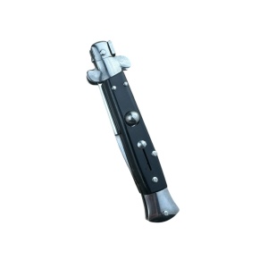 Briceag automat Pro-Tech Black CF440, lama otel inoxidabil 8 cm, sistem de blocare Bolster Lock - Img 3