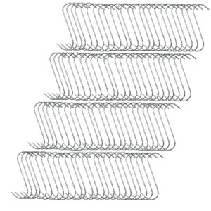 Carlige afumat sunca, 4 mm grosime, 14 cm lungime, 100 bucati