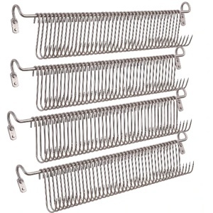 Carlige macelarie. 4 mm grosime, 19 cm lungime, pachet 100 buc