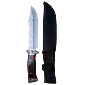 Cutit outdoor Columbia SABER, lama fixa otel inoxidabil 19 cm, teaca cu prindere curea inclusa - Img 3