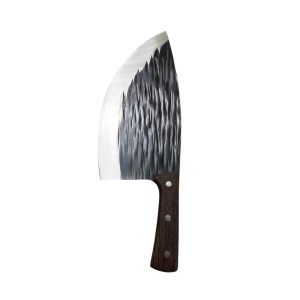 Satar cu maner din lemn, lama otel carbon 24 cm