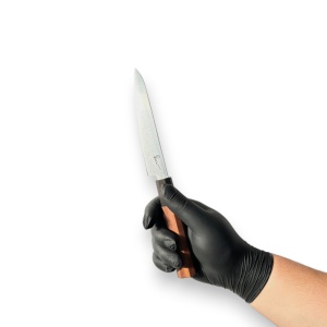 Set 9 cutite pentru bucatarie stil japonez, maner Wa-handle, Inox - Img 7