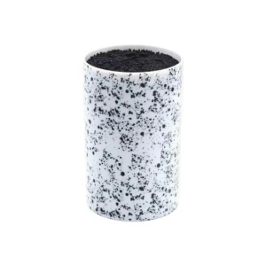 Suport universal de cutite, insertie din fibra, 18 cm, White Spots
