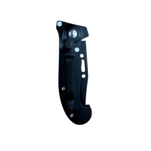 Briceag automat ScorpionBlack, lama otel carbon 7 cm, lungime totala 16.2 cm, sistem de blocare Push Buton - Img 3