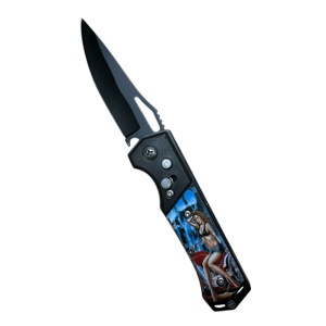 Briceag pentru buzunar Kavi One, lama otel carbon 7 cm, maner ergonomic